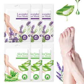 WEILAOK Foot Mask, Callus Socks, Foot Mask Socks, Foot Peeling Mask, Moisturising Foot Care, Foot Mask Socks for Men and Women Foot Care