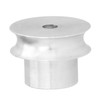 5 Pack Screw Fixed Round Pulley Durable VShaped Pulley with