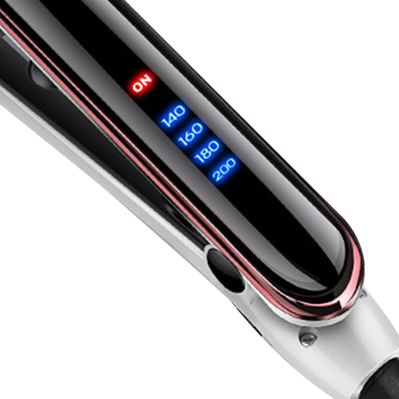 Hair Straightener Curler 4 Temperature Gears Negative Ion Hair Straightening