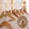 Pack of 60 Clothes Hangers, Space-saving Clothes Hangers, Connecting Hooks,