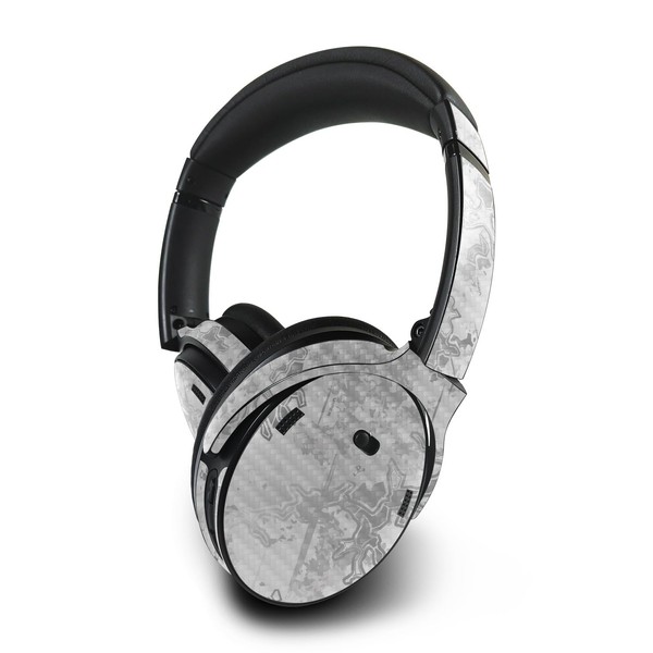 MightySkins Carbon Fiber Skin Compatible with Bose QuietComfort 45 Headphones