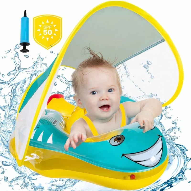 TAIMEI Flotador Bebé 8-15 Kg Niño 3 Meses-6años Salvavidas Inflable
