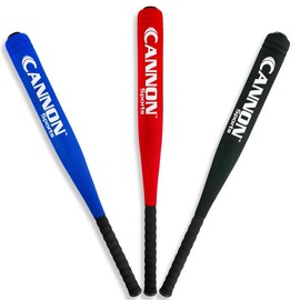 Cannon Sports Foam Baseball Bat & Softball Bat - 29-Inch Padded Training Bat with Strong Poly-Core – Soft Foam Practice Bat - Color: Multicolor