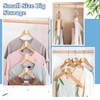 Hanger Connector Hooks, Space Saving Hangers for Closet Organizers, Storage