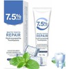 7.5% Hydroxyapatite Toothpaste(Fluoride Free), Nano Hydroxyapatite Toothpaste for Sensitive Teeth,