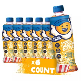 Kernel Season's Movie Theater Butter Oil 13.75 Fl Oz Pack of 6 Popcorn Topping