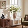 Riceshoot 6 Pcs Hydrangea Artificial Flowers, 30Inch Faux Silk Hydrangea