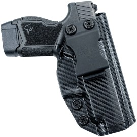 Black Scorpion Gear IWB Full Profile Holster fits Taurus GX4XL - Right-Hand Draw, Carbon Fiber