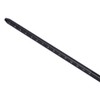 Aluminium reef rod diving stick with hand strap (black), black