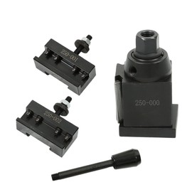 TJHSM OXA 250-000 Quick Change Tool Post Set Turning Facing and Boring Holders 250-001 and 250-002 for Lathe Tool Post Holder