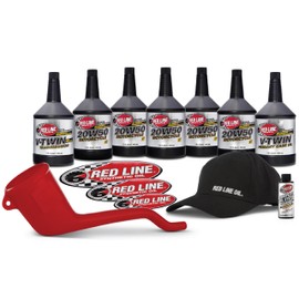 Red Line Red Line 90226 20W50 Powersport Motor Oil V-Twin - 1 Powerpack Kit