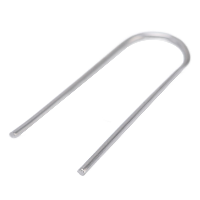 200 Pcs Wire Jump Rings Nickel Chromium Alloy U Shaped