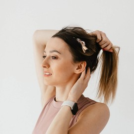 KESYOO Beak Clip, Bangs, Hair Clip, Large, Metal, Fashion, Hair Accessory, Hairpin, Hair Clip, Hair Ornament, For Women, Weddings, Graduations, Entrance Ceremonies, Parties, Anniversaries (Coffee