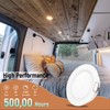 Obeaming 8 Pack 12 Volt LED Puck Light 2.75” RV