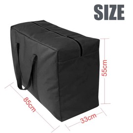 Handy Storage Bag, Jumbo Storage Bag, 154L Extra Large Waterproof Heavy Duty Bag with Web Handle Bedding Underbed Storage Bag Blankets Duvet Chest Season Laundry Organizers (1)