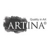 Artina Wooden Painting Palette, School, Round, 25 x 30 cm,