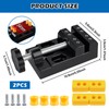 Pack of 2 Mini Vice, Mini Table Vice 57 mm,