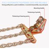 Snow Tire Chains, Universal Car Emergency Anti Slip Snow tire