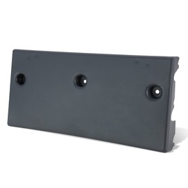 Auto Dynasty (Non Auto Cruise Control) Factory Style Front License Plate Mounting Bracket Compatible with Elantra Sedan 16-18, Matte Black