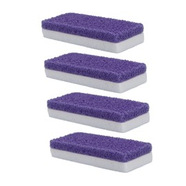 Ipetboom 4pcs Foot Callus Remover Scrubber Bar Exfoliating Pumice Foot File for Dead Skin Gentle Safe Pedicure Tool