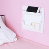 Easy Eco Life 2 tier, Bedside Shelf Accessories Organizer- Wall