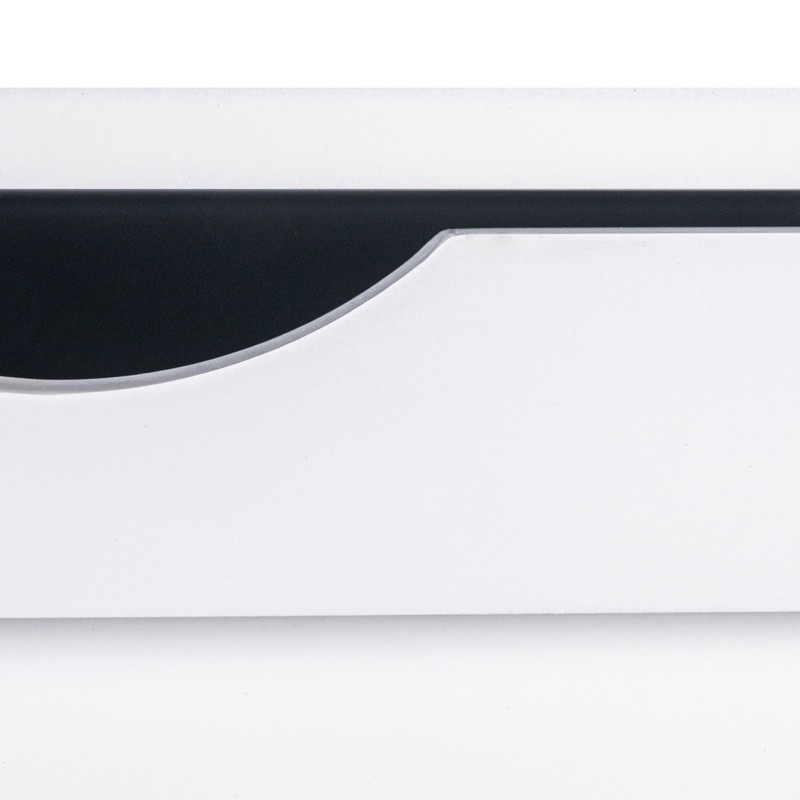 Household Essentials Single Load Hamper Cabinet Seat, White