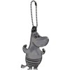Glimmis Moomin Black BK Scandinavian Reflector Keychain Retroreflective Material