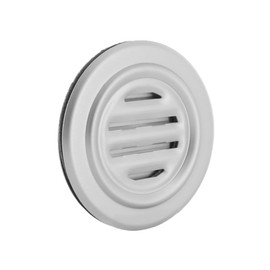 CRL Chrome Plated Brass 5-5/16" No-Draft Speak-Thru - 549