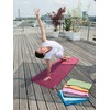 Yogistar Yoga Towel De Luxe purple