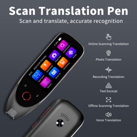Translation Pen,Assistive Reading Pen for Dyslexia,112 Languages Instant bidirectional Translator Pen,Dictionary Pen,Text to Speech/Photo Translator Pen, Language Learners, Travel, Business People