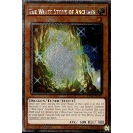 The White Stone of Ancients (Platinum Secret Rare) - RA04-EN267 - Platinum Secret Rare - 1st Edition