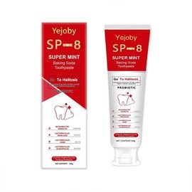Yejoby [Upgraded Version] Super ProbioticSp-8 Toothpaste, SP-8 Toothpaste, SP8 Probiotic Toothpaste, SP-8 Ultra Whitening Toothpaste, Deep Cleaning Care Toothpaste - Specification: SP8 Toothpaste-1Pcs