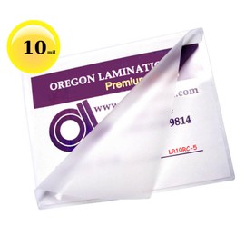 Oregon Lamination Heat Activated Laminating Pouches 10 Mil 9” x 11-1/2” [Pack of 250] 229mm x 292mm x 250 microns Thick for 8.5 x 11 Letter Size Sheets, Clear
