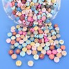 Kioiner 1000 Pcs Acrylic Letter Beads, Colourful A-Z Letter Beads,