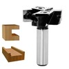 Akylin CNC Spoilboard Surfacing Router Bits, 1/2 Inch Shank Slab