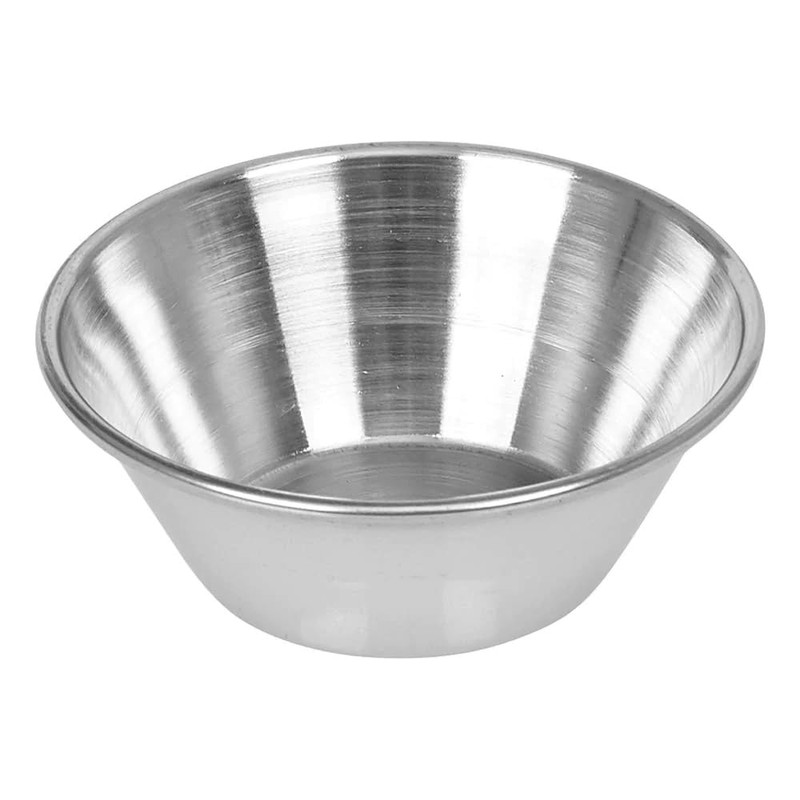 12 Pack Stainless Steel Condiment Sauce Ramekin Cups - 4