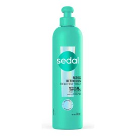 Crema Para Peinar Sedal Rizos Definidos Todo El Día 300ml                                                                                             