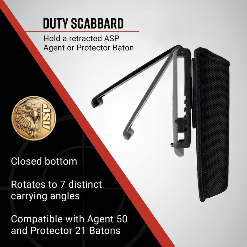ASP Duty Scabbard for A50 or P21 Expandable Batons, Law