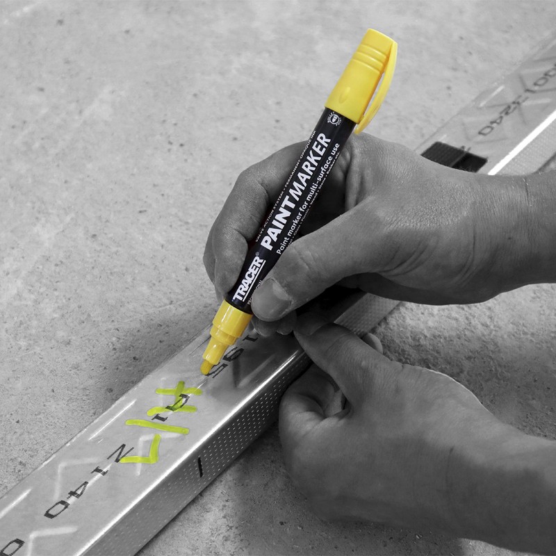 Tracer Construction Paint Marker (1-3 mm Universal Marker with Bullet