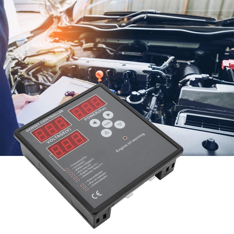 Genset Controller 0.56in LED Display PC Panel for Diesel Generator