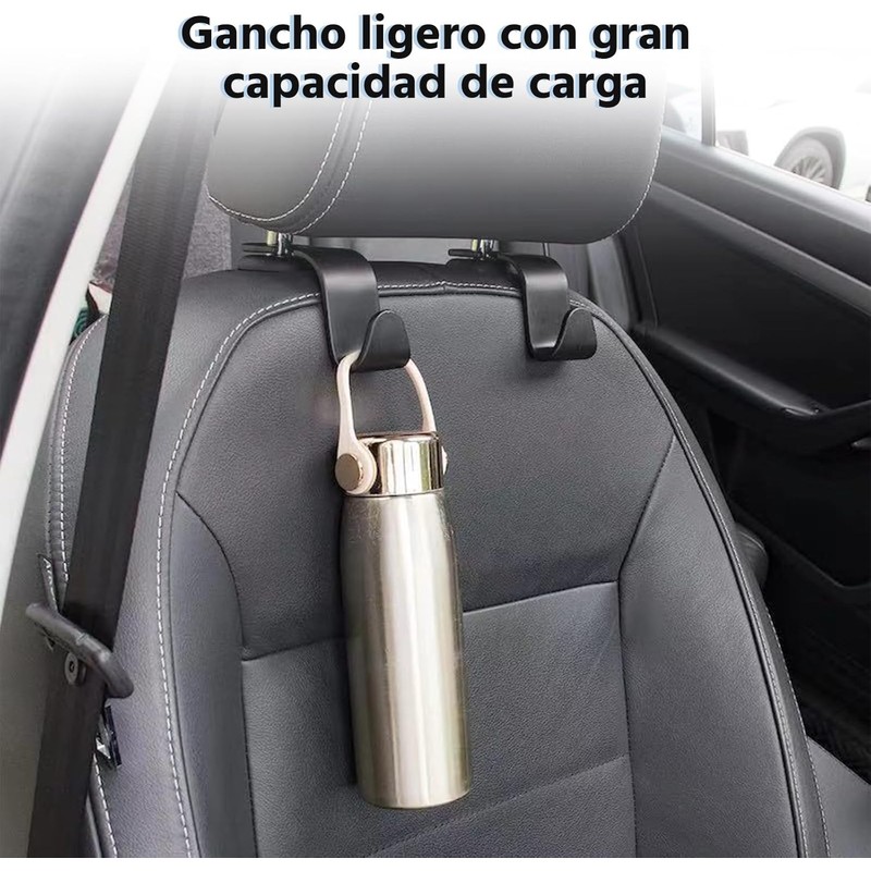 Portavasos Ajustable para Auto, Negro, Extensible, Compatible con Tazas y