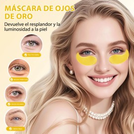 Parches Hydrogel Contorno Ojos Acido Hialuronico Antiarrugas Todo Tipo De Piel