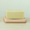 soil Diatomaceous Earth Soap Dish Square White
