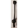 Furniture Knowledge Cast Iron Single Front Mount Coat Hook costumer