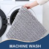 OLANLY Luxury Chenille Bath Mat, Extra Soft Thick Absorbent Shaggy