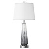 QiMH Modern Glass Table Lamps for Living Room, 3-Way Dimmable