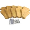 Pack of 10 Roe Buck Horns Board 19x12 in the