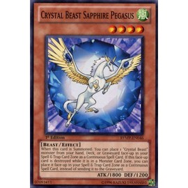 YU-GI-OH! - Crystal Beast Sapphire Pegasus (RYMP-EN046) - Ra Yellow Mega-Pack - 1st Edition - Common