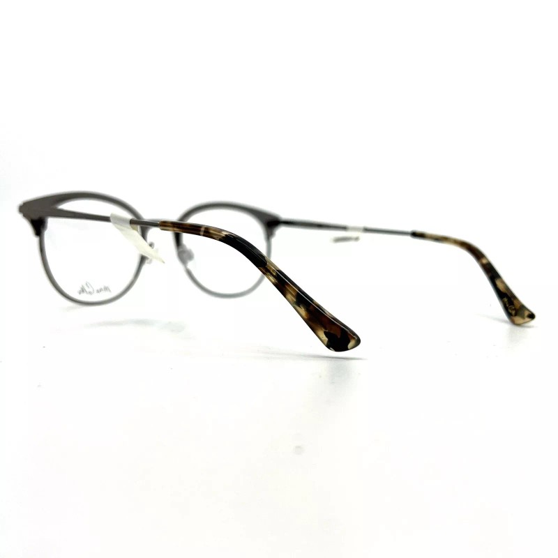 Max Cole MC 1518 COL 10 Eyeglasses Frames Brown Silver