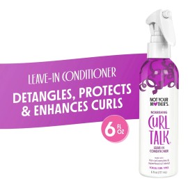 Not Your Mother's Curl Talk Leave-In Conditioner – 6 fl oz – Anti-Frizz, Defines